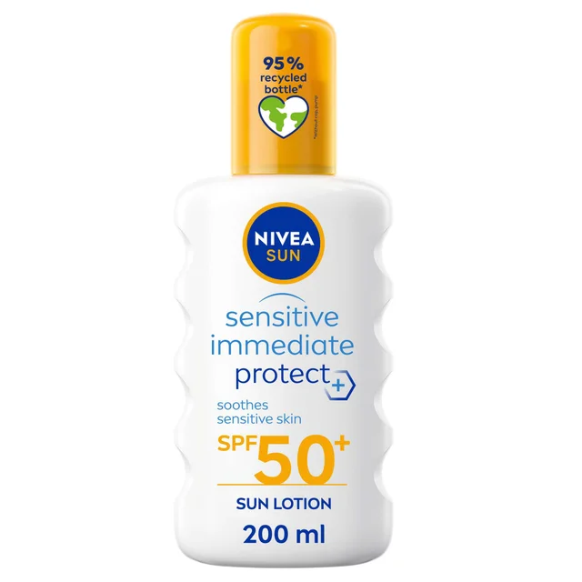 Nivea Sun Care Sensitive Immediate Protect SPF50+ Spray 200ml