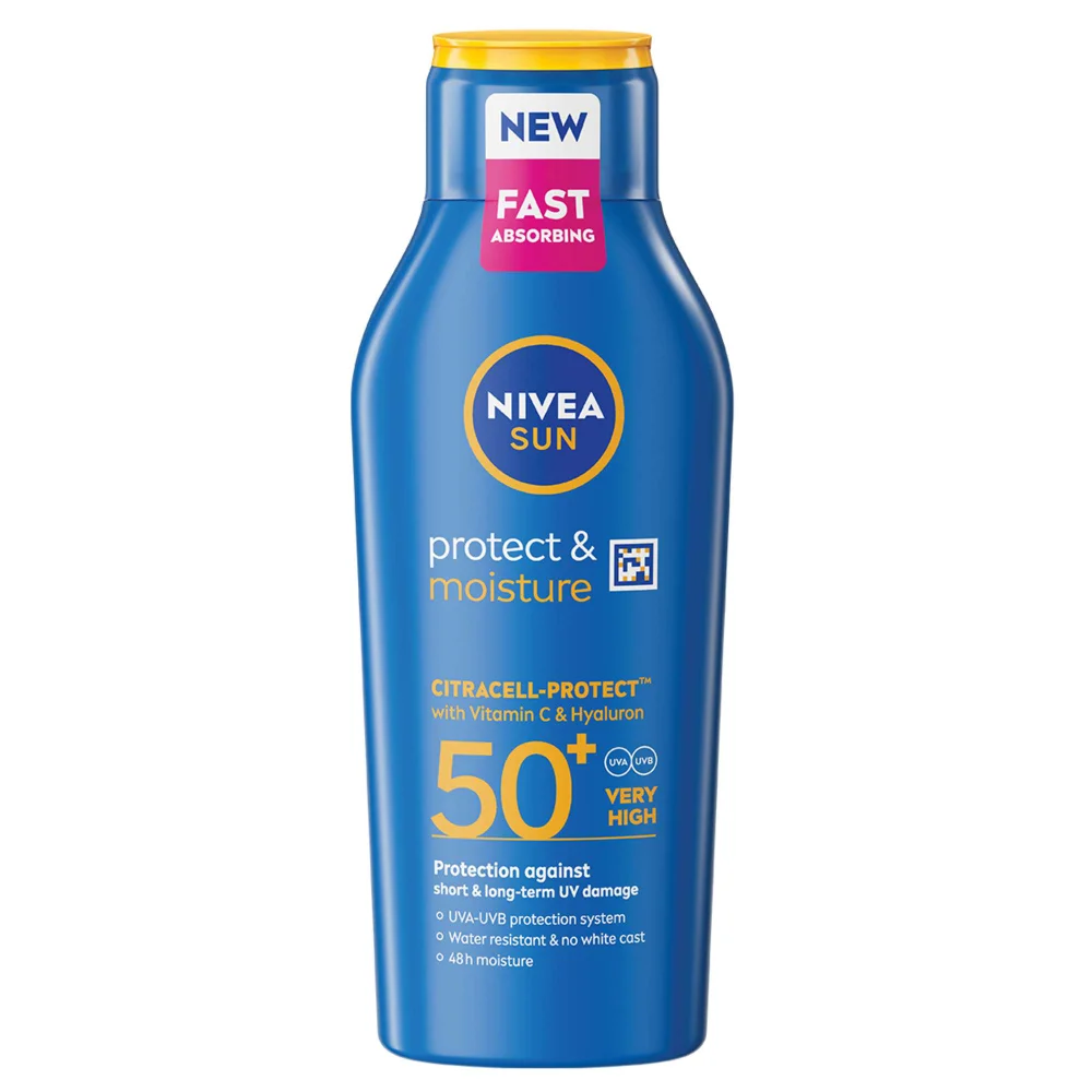 Nivea Sun Care Protect & Moisture Lotion SPF50+ 400ml Image 1