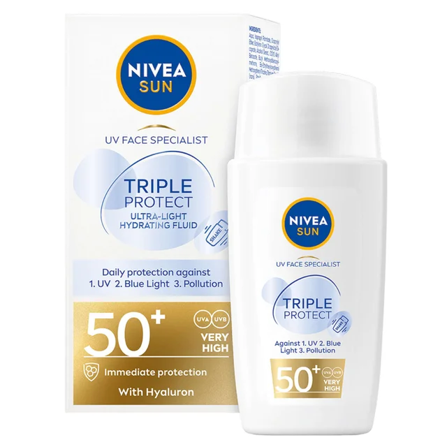 Nivea UV Face Specialist Triple Protect SPF50+ Fluid 40ml