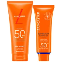 Lancaster Duo: Sublime Tan Face Cream SPF50 50ml & Body Milk SPF50 100ml - undefined undefined