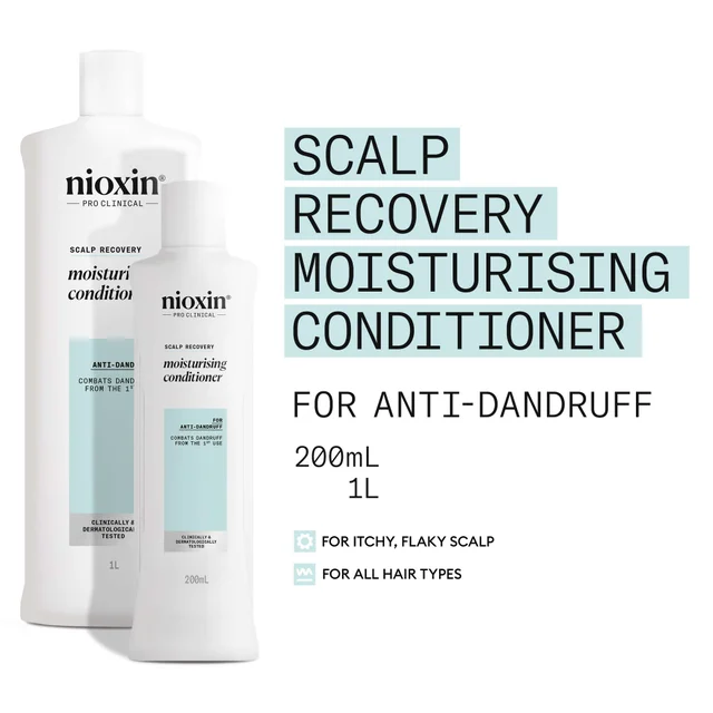 Nioxin Pro Clinical Scalp Recovery Conditioner for Itchy, Flaky Scalp 200ml