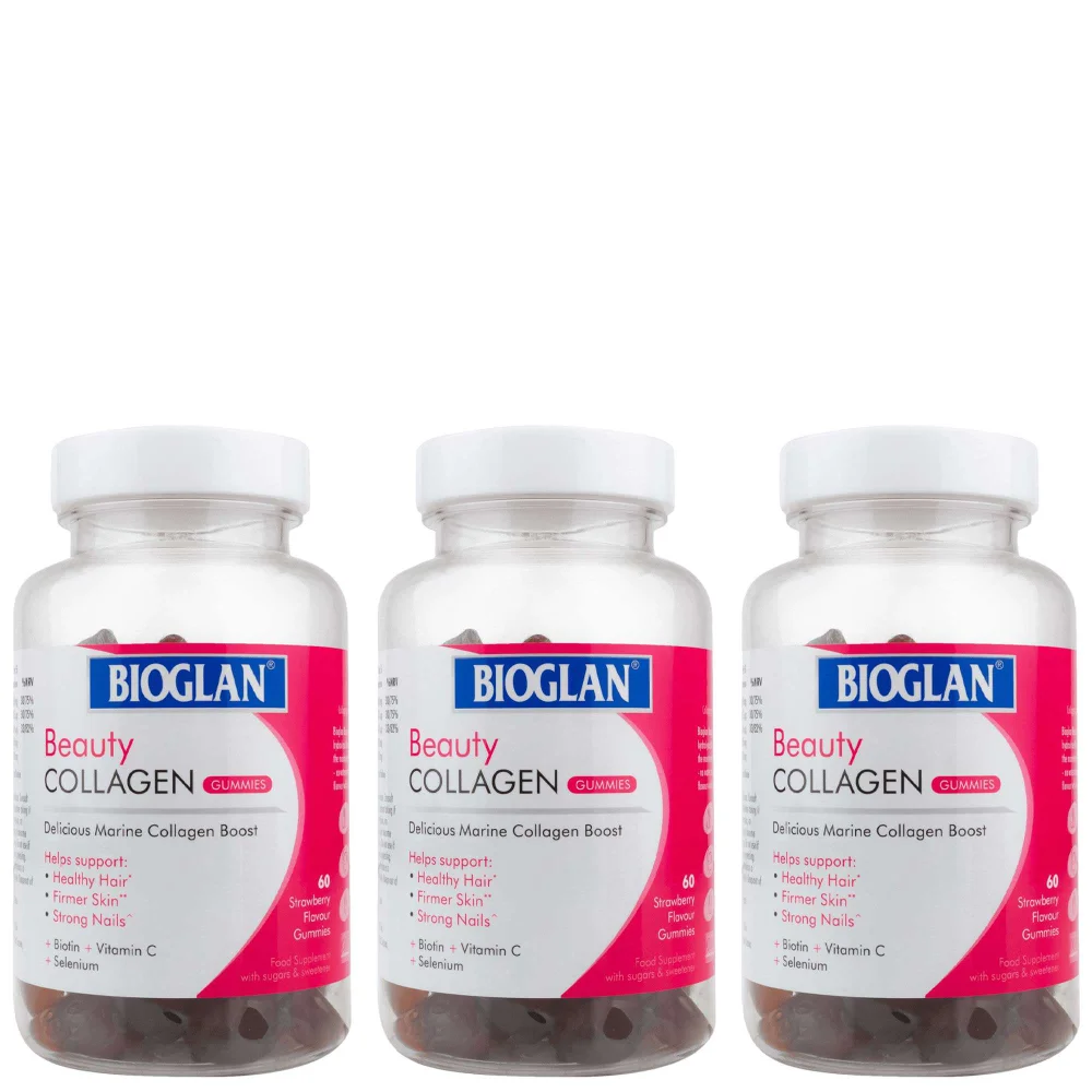 Bioglan Bundles Trio: Beauty Collagen Gummies 3 x 60 Image 1