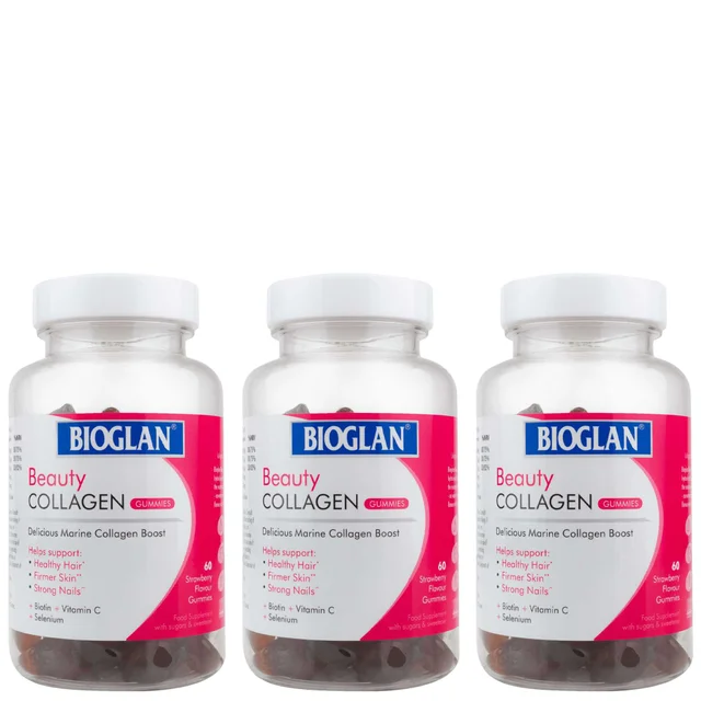 Bioglan Bundles Trio: Beauty Collagen Gummies 3 x 60