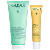 Caudalie Duo: Vinosun Protect After-Sun Repairing Lotion 200ml, Lightweight Cream SPF50+ 40ml - undefined undefined
