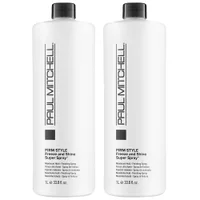 Paul Mitchell Duo: Firm Style Freeze and Shine Super Spray 1000ml x 2 - undefined undefined