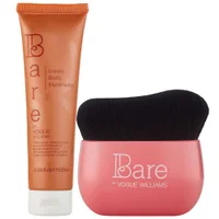 Bare by Vogue Bundles Duo: Liquid Body Illuminator 100ml & Body Brush - undefined undefined