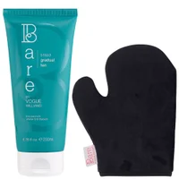 Bare by Vogue Bundles Duo: Body Tinted Gradual Tan 200ml & Tanning Mitt
