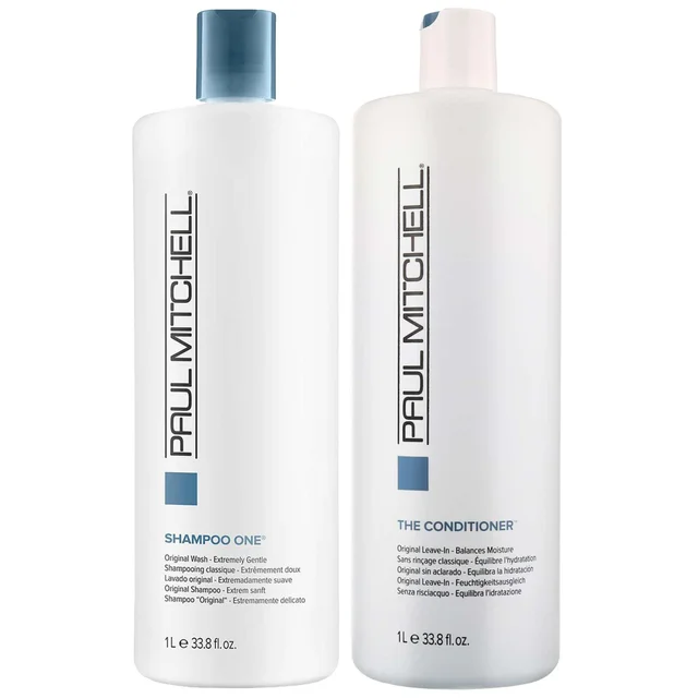 Paul Mitchell Duo: Original The Conditioner Supersize 1000ml, Original Shampoo One Salon Size 1000ml