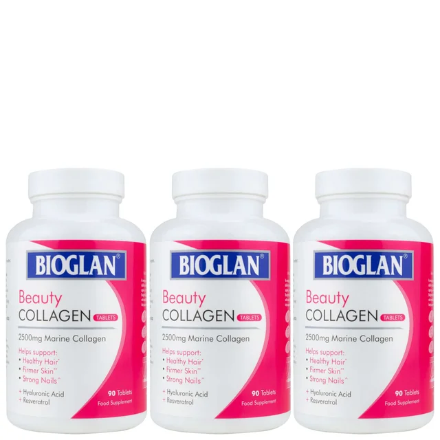 Bioglan Bundles Trio: Beauty Collagen Tablets 3 x 90