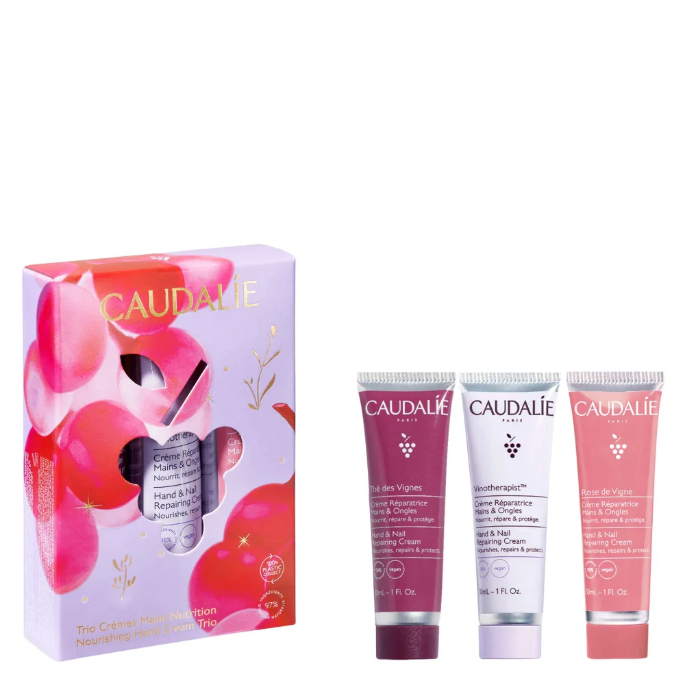 Caudalie Gifts & Sets The Nourishing Hand Cream Trio (Worth £15.00) Image 1