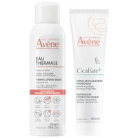 Avène Duo: Cicalfate+ Restorative Protective Cream 100ml, Thermal Spring Water Spray 150ml - undefined undefined
