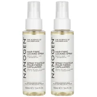 Nanogen Duo: Thickening Styling Hair Fibre Locking Spray 100ml x 2 - undefined undefined