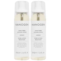 Nanogen Duo: Thickening Styling Hair Fibre Locking Spray 100ml x 2