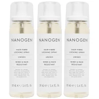 Nanogen Bundles Nanogen Trio: Thickening Styling Hair Fibre Locking Spray 100ml x 3
