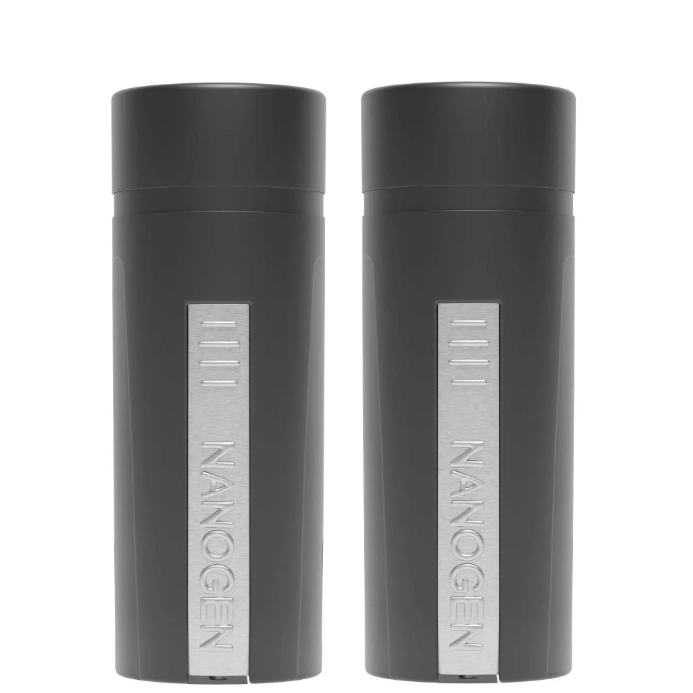 Nanogen Duo: Keratin Thickening Hair Fibres 2 Month Light Brown 30g & Medium Brown 30g Image 1