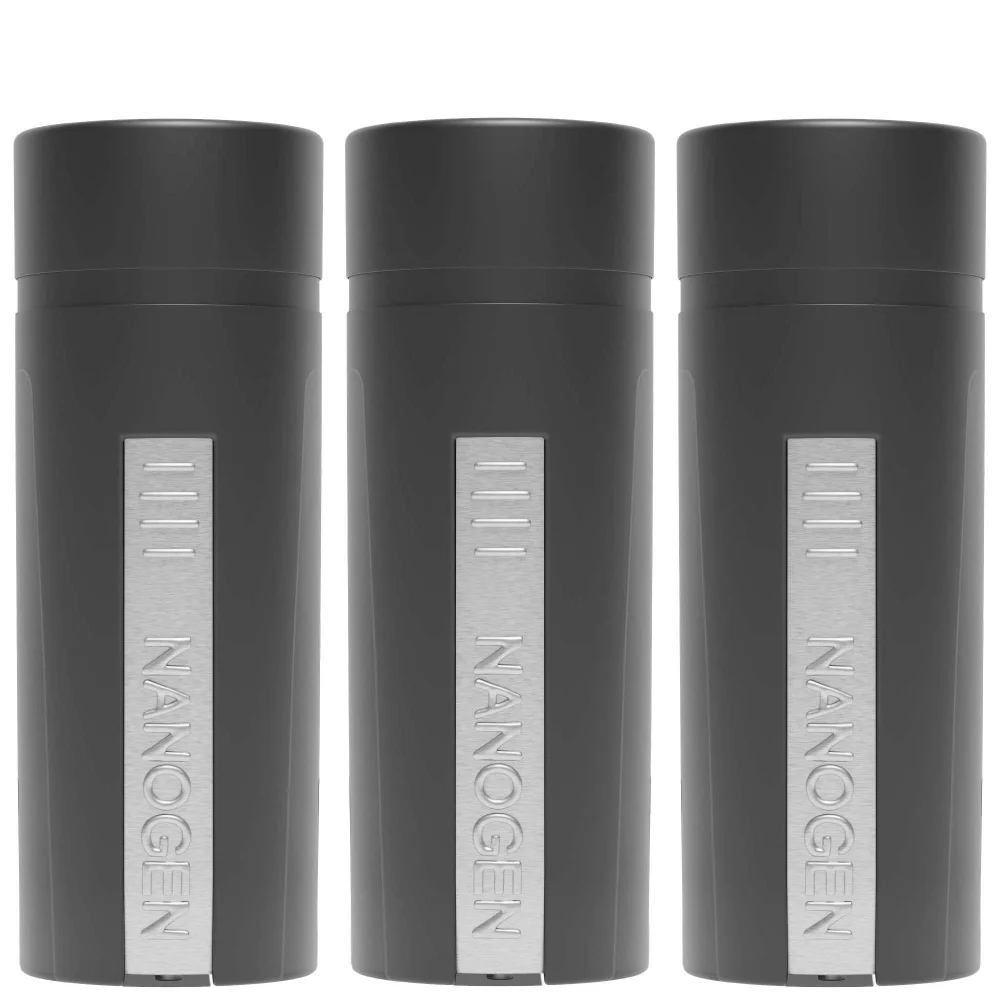 Nanogen Trio: Keratin Thickening Hair Fibres 2 Month Light Brown 30g x 3 Image 1