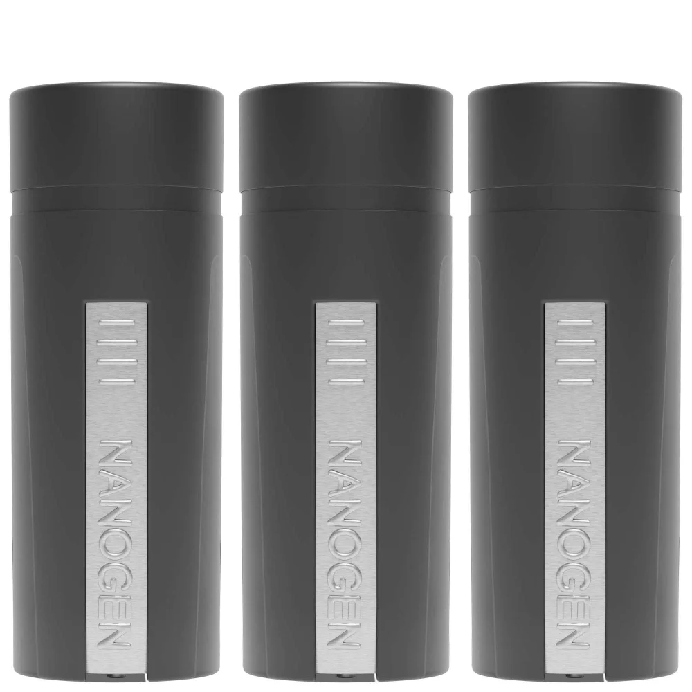 Nanogen Trio: Keratin Thickening Hair Fibres 2 Month Dark Brown 30g x 3 Image 1