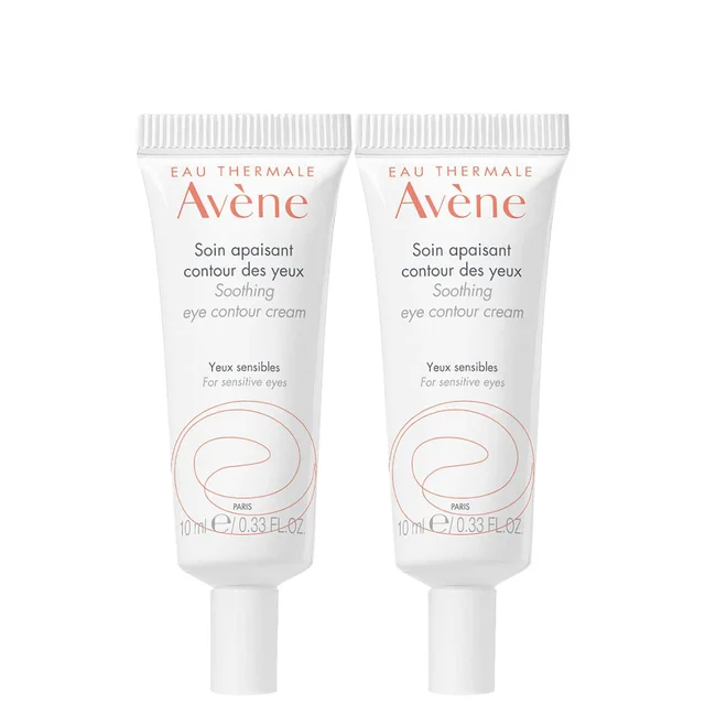 Avène Bundles Duo: Face Soothing Eye Contour Cream 10ml x 2
