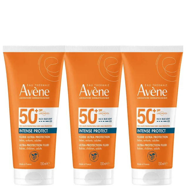 Avène Trio: Avène Suncare Intense Protect SPF50+ 150ml x 3