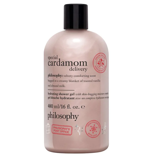 philosophy Bath & Shower Gels Special Cardamom Delivery Shampoo, Shower Gel & Bubble Bath 480ml (Launch 01/10/25)