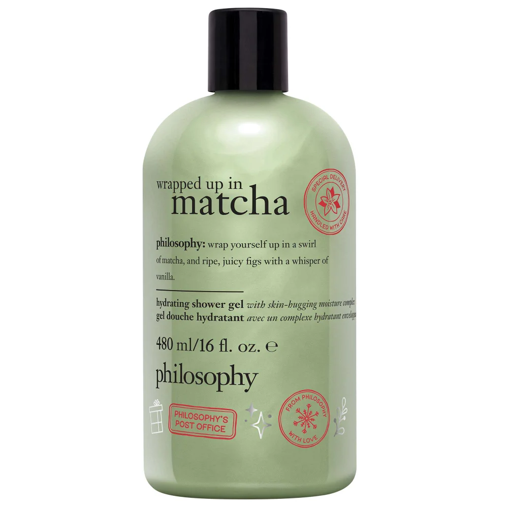 philosophy Wrapped Up In Matcha Shampoo, Shower Gel & Bubble Bath 480ml Image 1
