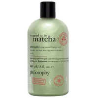 philosophy Bath & Shower Gels Wrapped Up In Matcha Shampoo, Shower Gel & Bubble Bath 480ml