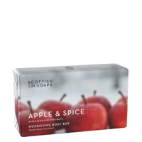 Scottish Fine Soaps Company Apple & Spice Soap Bar Wrapped 220g - undefined undefined