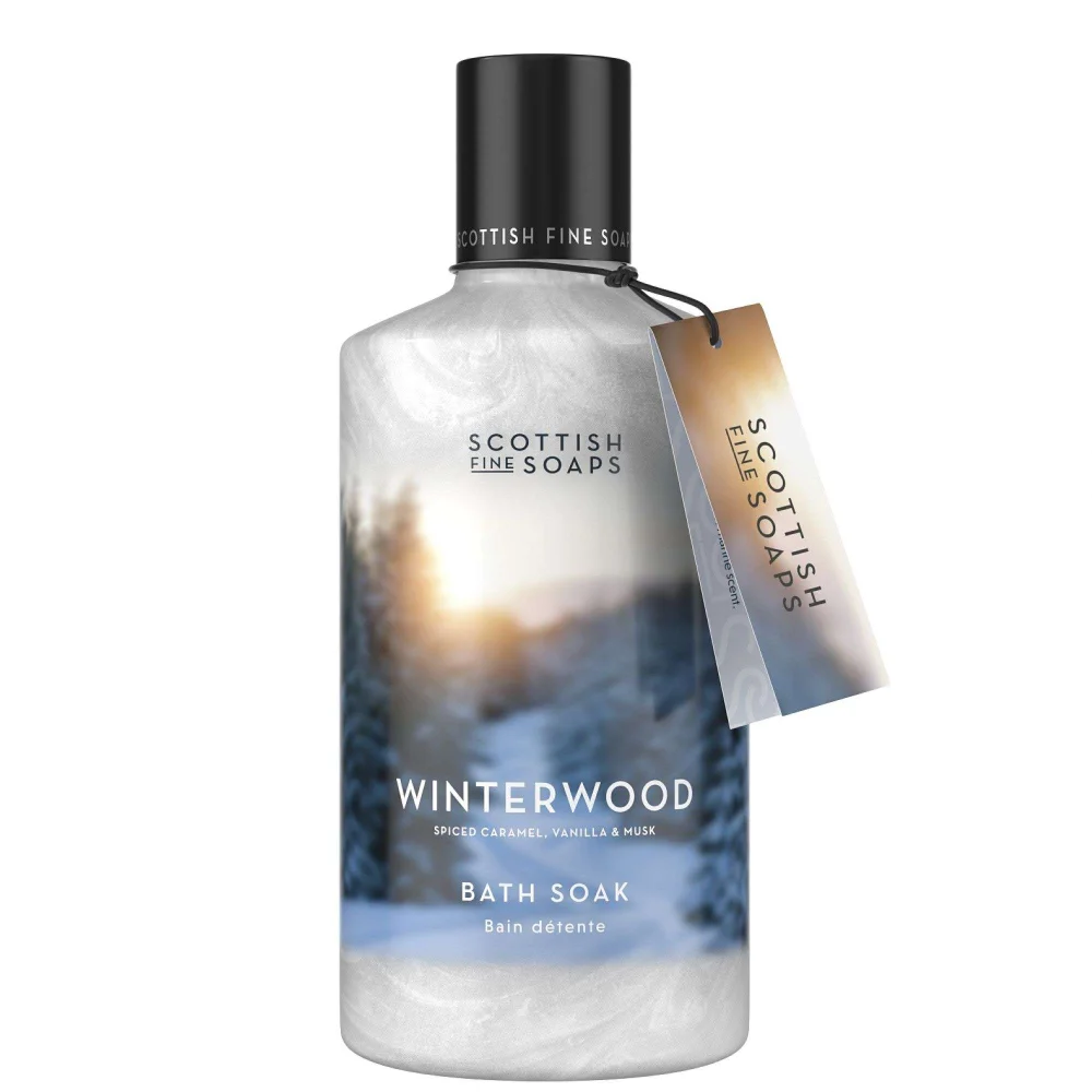 Scottish Fine Soaps Company Winterwood Bath Soak 300ml Image 1