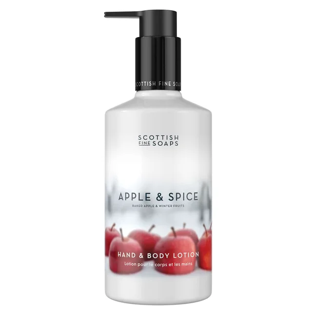 Scottish Fine Soaps Company Apple & Spice Hand & Body Lotion 300ml