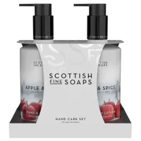 Scottish Fine Soaps Company Apple & Spice Hand Care Set 2 x 300ml (Worth £27.90) - undefined undefined