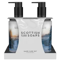 Scottish Fine Soaps Company Winterwood Hand Care Set 2 x 300ml (Worth £27.90) - undefined undefined