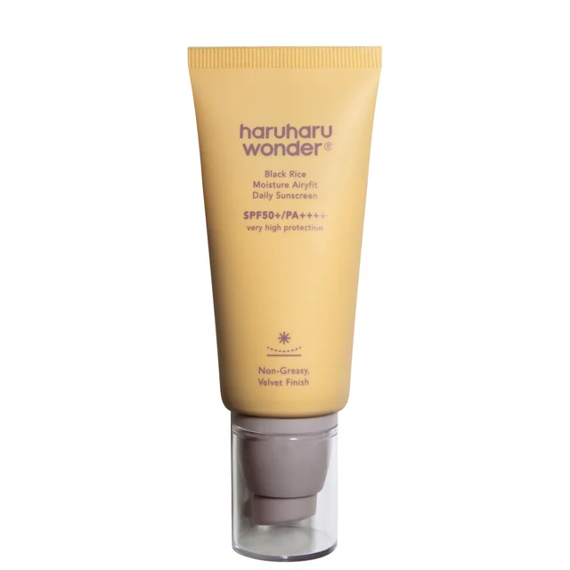 Haruharu Wonder Sun & Tan Black Rice Moisture Airyfit Daily Sunscreen PA++++ SPF50+ 50ml