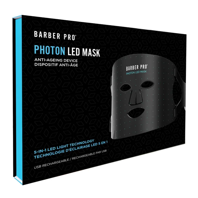 BARBER PRO Photon LED Light Therapy Facial Mask