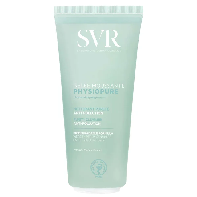 SVR Physiopure Foaming Wash-Off Gel for Balanced Skin 200ml