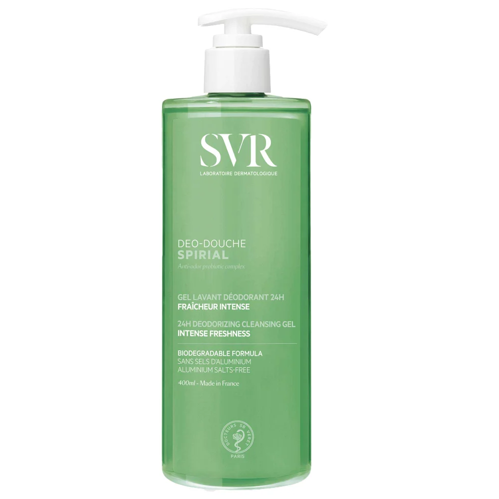 SVR Spirial Intense Freshness Deodorizing Cleansing Gel 400ml Image 1