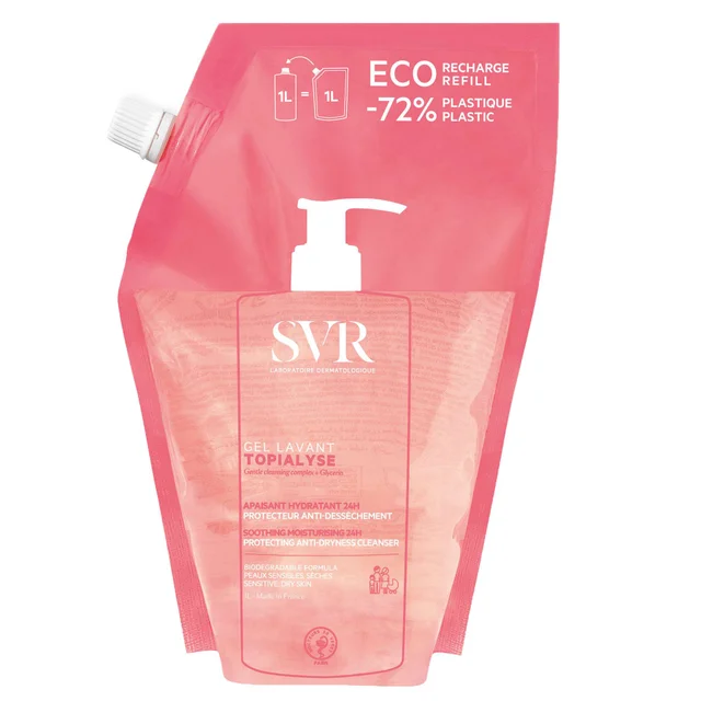 SVR Topialyse Soothing Cleansing Gel Refill 1000ml
