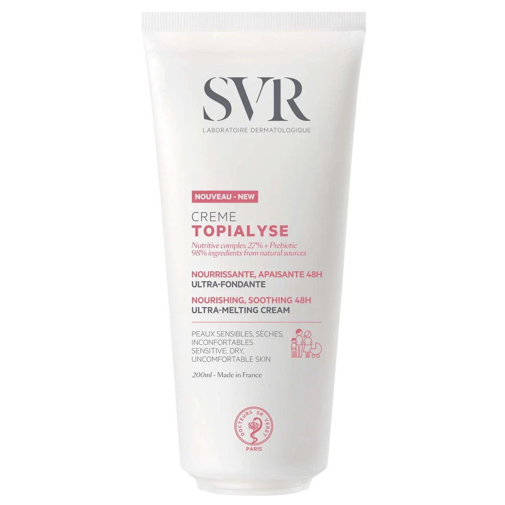 SVR Topialyse 48H Soothing Nourishing Cream for Dry Skin 200ml Image 1
