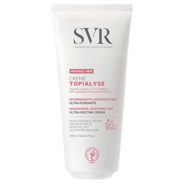 SVR Topialyse 48H Soothing Nourishing Cream for Dry Skin 200ml