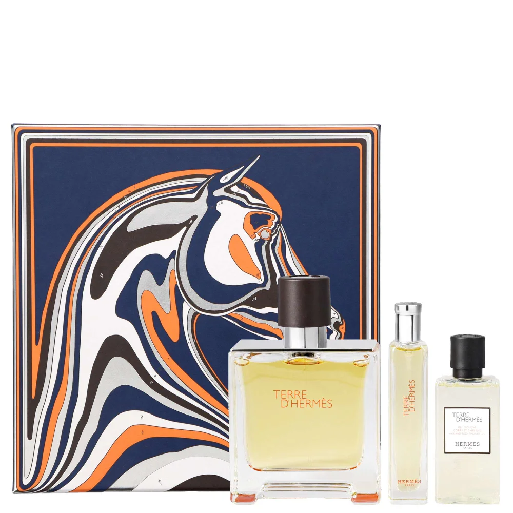 Hermès Terre d’Hermès Pure Parfum Spray 75ml Gift Set Image 1