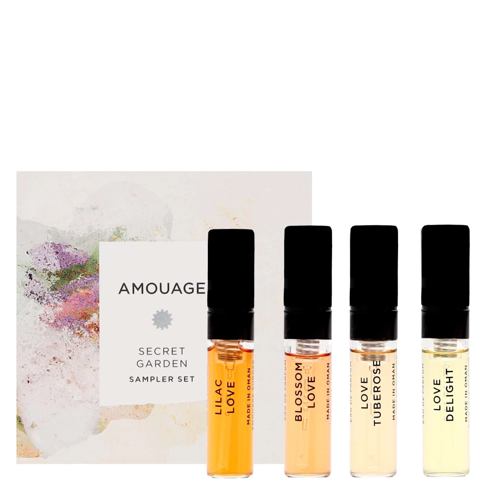 Amouage The Secret Garden Collection Eau de Parfum Spray Sampler Set 4 x 2ml Image 1
