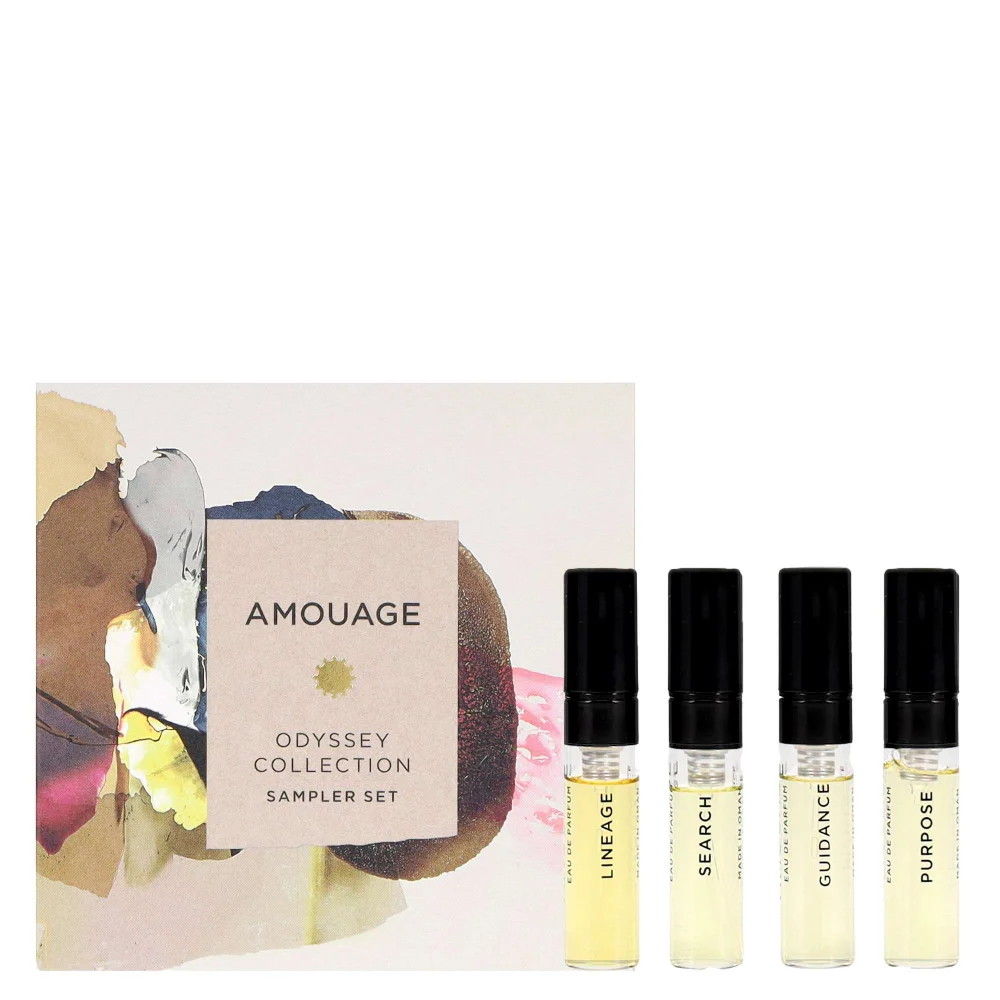 Amouage Odyssey Collection Eau de Parfum Spray Sampler Set 4 x 2ml Image 1
