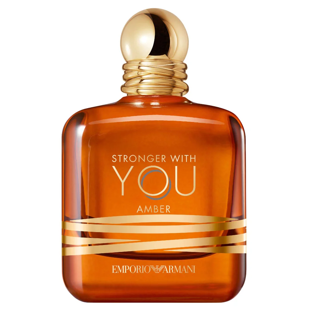Armani Stronger With You Amber Eau de Toilette Spray 100ml Image 1