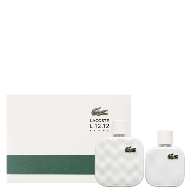 Lacoste L.12.12 Blanc Eau de Toilette Spray 100ml Gift Set