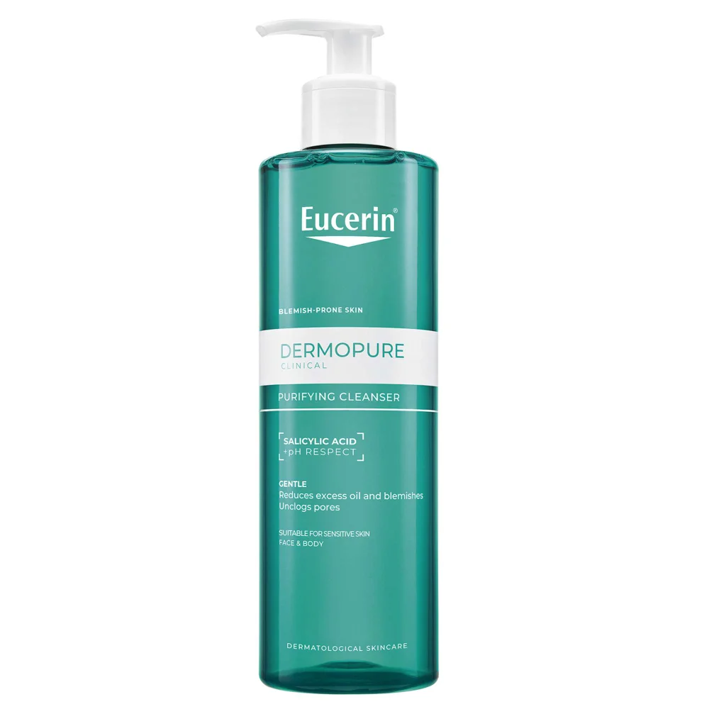 Eucerin DermoPure Clinical Gentle Purifying Cleansing Gel 400ml Image 1