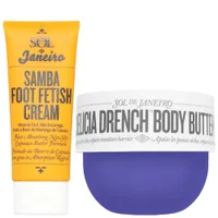 Sol de Janeiro Bundle Duo: Samba Foot Fetish Care 90ml & Delicia Drench Body Butter 240ml - undefined undefined