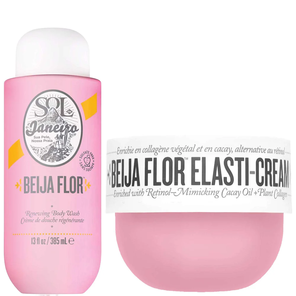 Sol de Janeiro Bundle Duo: Beija Flor Body Wash 385ml & Elasti-Cream 240ml Image 1