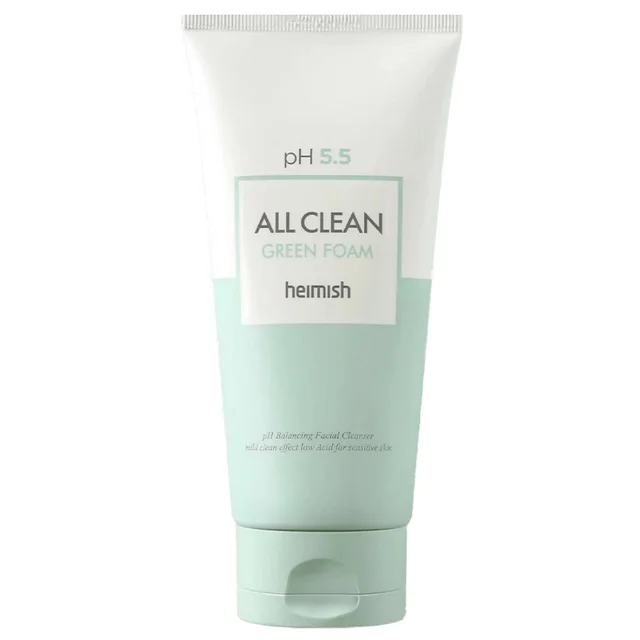 Heimish Skincare All Clean Green pH Balancing Facial Cleanser Foam 150g