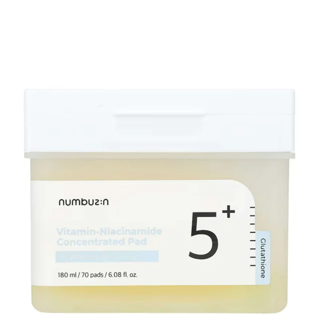 Numbuzin Skincare No.5 Vitamin-Niacinamide Concentrated Pad x 70