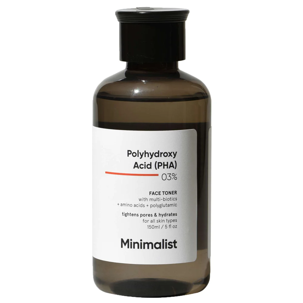 Minimalist Polyhydroxy Acid (PHA) 03% Face Toner 150ml Image 1