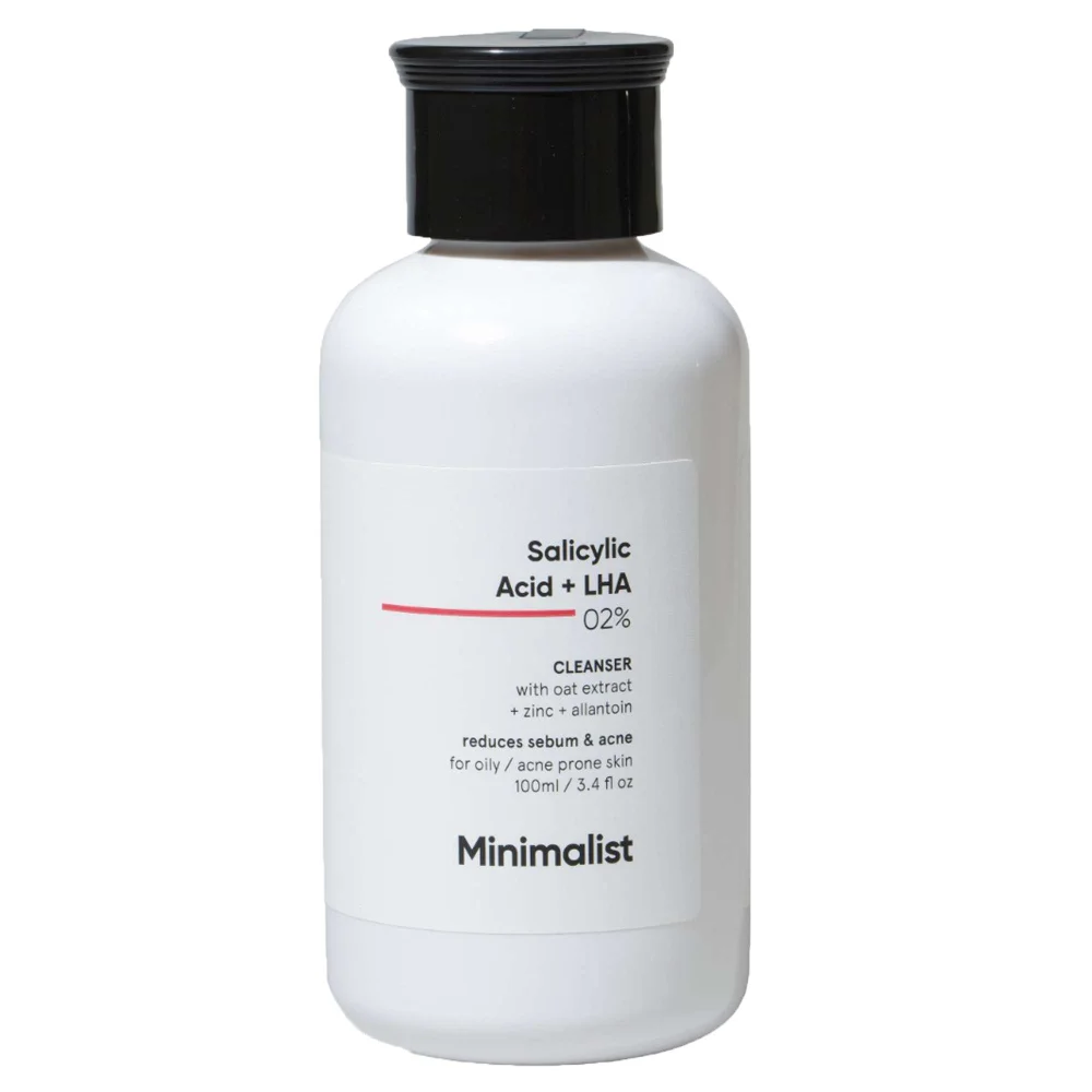 Minimalist Skin Care Salicylic Acid + LHA 02% Cleanser 100ml Image 1
